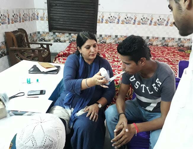 Health Camp at SD Public School at Sahibabad area, Ghaziabad