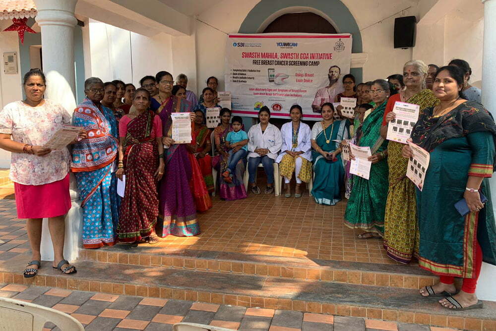 Swasth Mahila Swasth Goa 50,000 scans achieved!